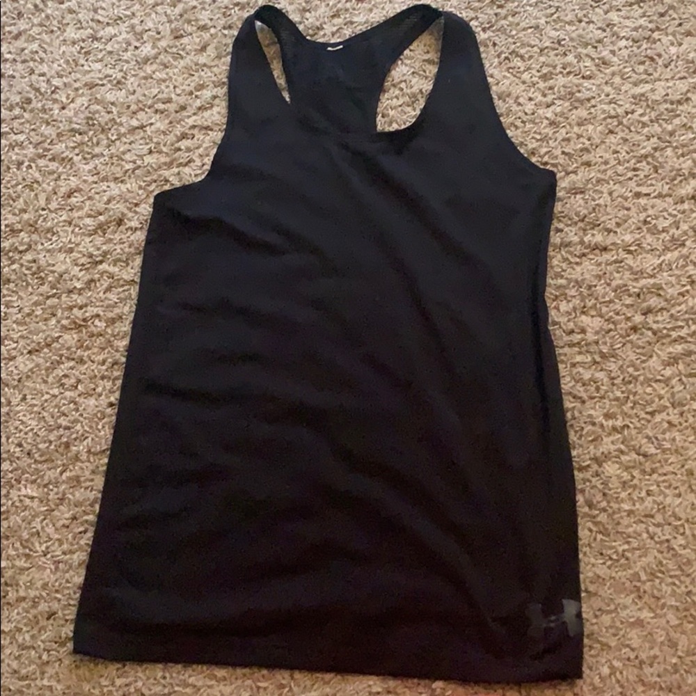 Black under armor tank top